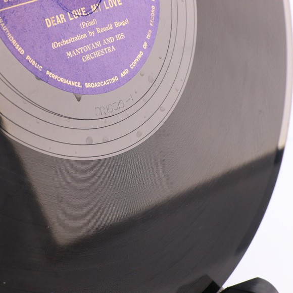 Mantovani & His Orchestra, Dancing with Tears In My Eyes/Dear Love 78 rpm Record - Picture 12 of 16